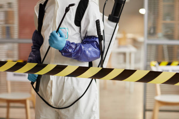 Professional Blood Cleanup technician working in Hickman, KY